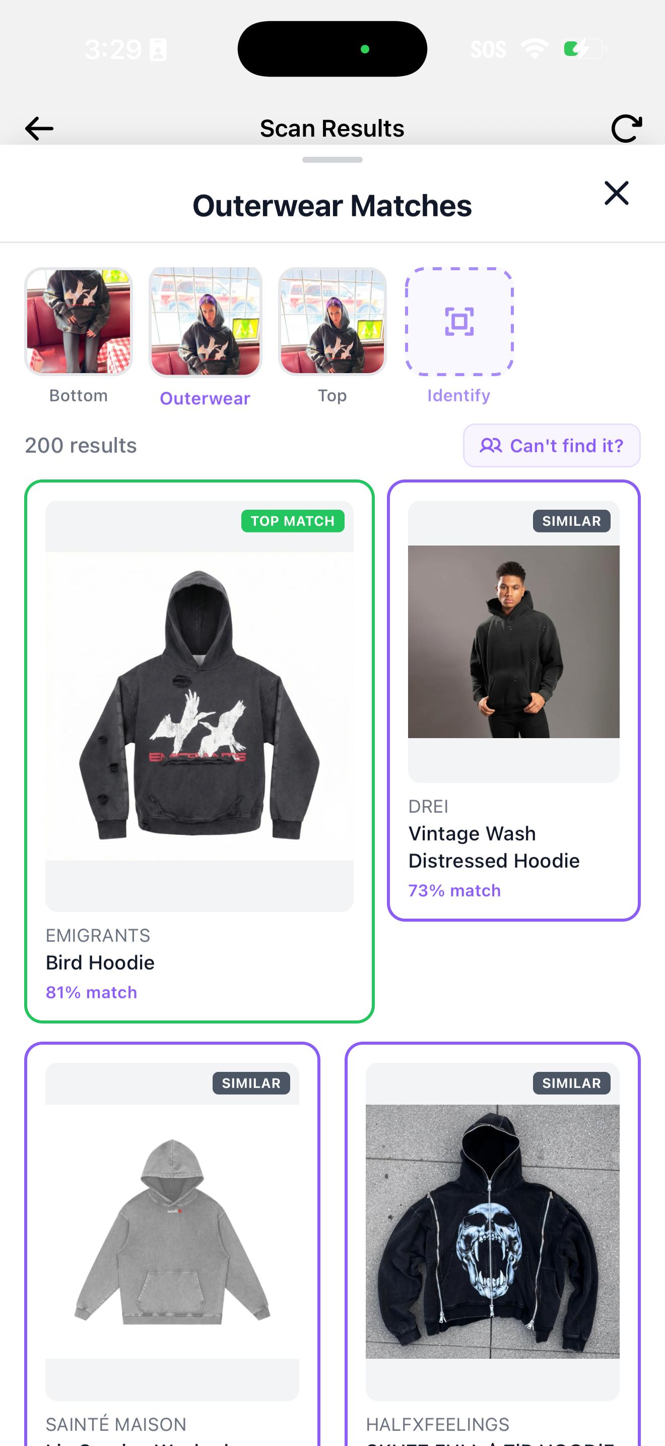 POPOUT app screenshot